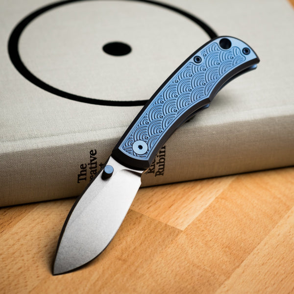 URBAN Baby Nessie - Blurple Titanium Seigaiha - URBAN EDC®