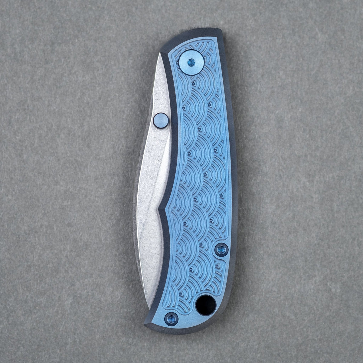 URBAN Baby Nessie - Blurple Titanium Seigaiha - URBAN EDC®