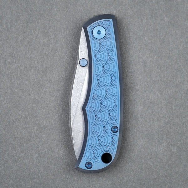 URBAN Baby Nessie - Blurple Titanium Seigaiha - URBAN EDC®
