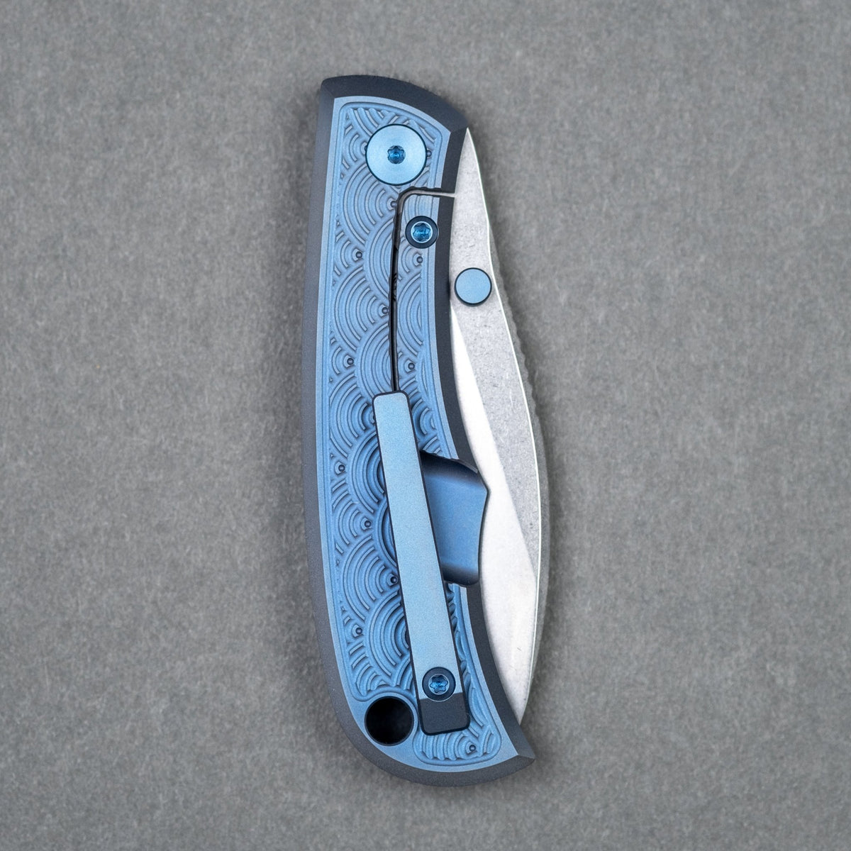 URBAN Baby Nessie - Blurple Titanium Seigaiha - URBAN EDC®