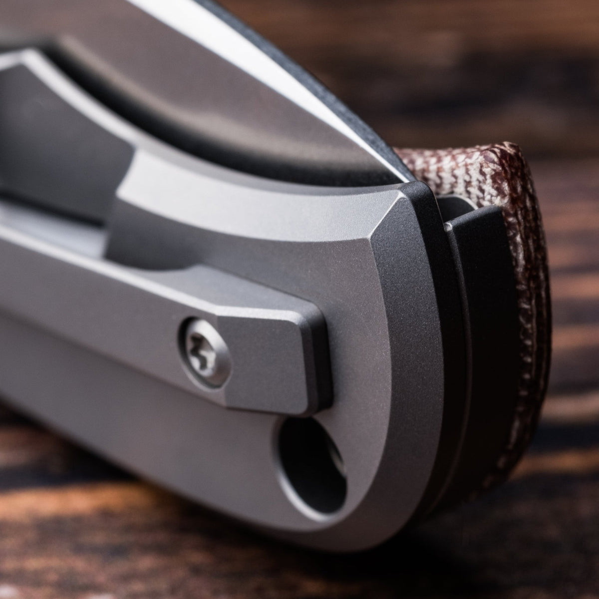 URBAN Baby Nessie - Brown Micarta - URBAN EDC®
