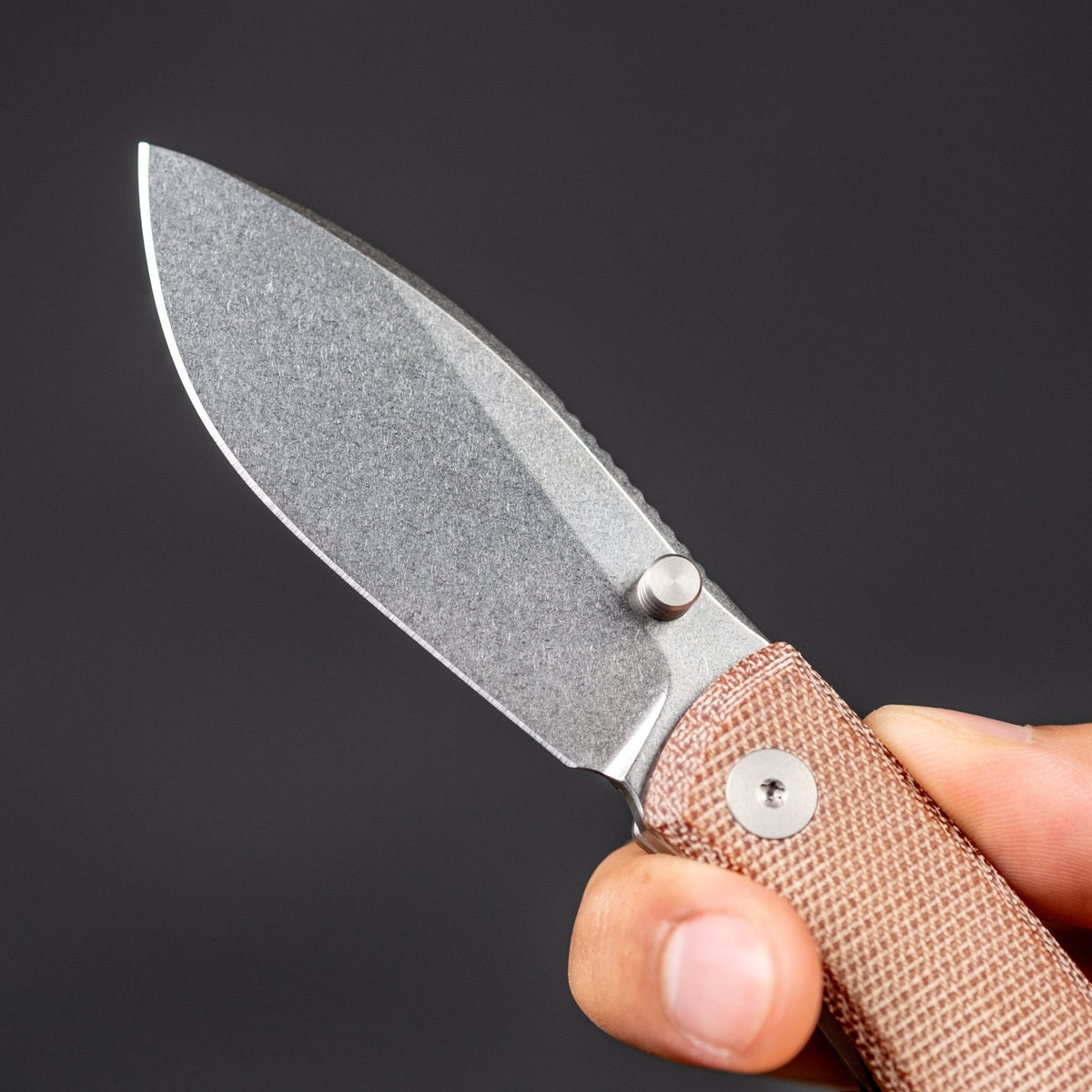 URBAN Baby Nessie - Brown Micarta - URBAN EDC®