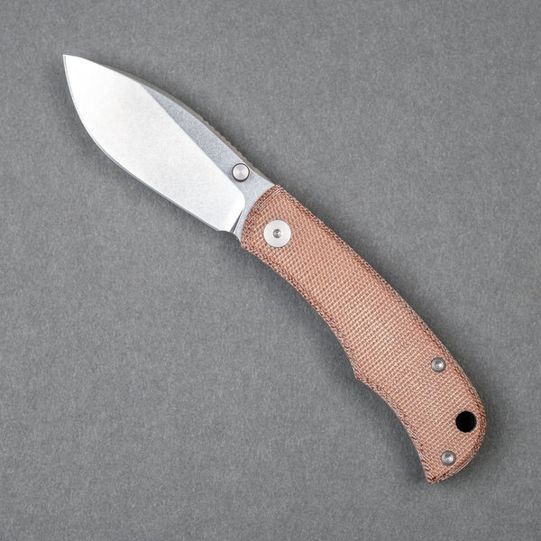 URBAN Baby Nessie - Brown Micarta - URBAN EDC®