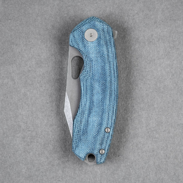 URBAN Becerro - Darkwashed Magnacut & Denim Micarta - URBAN EDC®