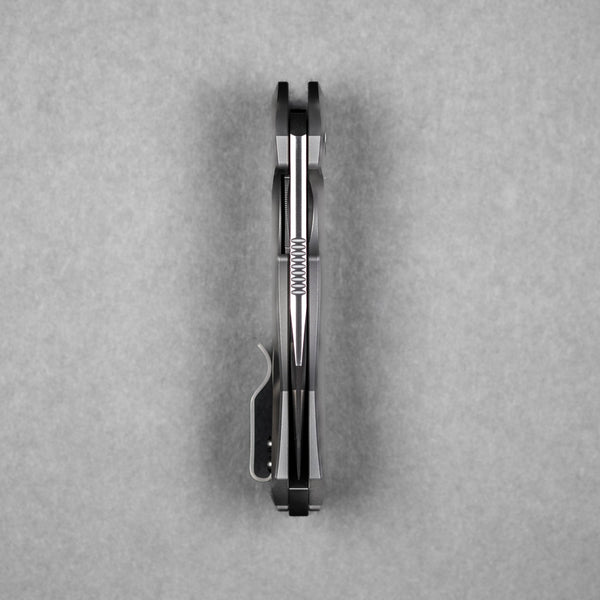 URBAN Becerro - Hand - Rubbed Magnacut & Plain Titanium - URBAN EDC®