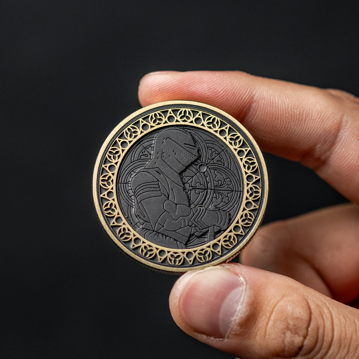 URBAN Castellan Challenge Coin - Brass - URBAN EDC®