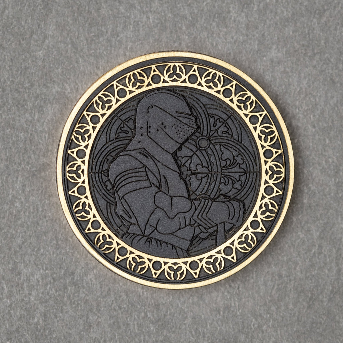 URBAN Castellan Challenge Coin - Brass - URBAN EDC®