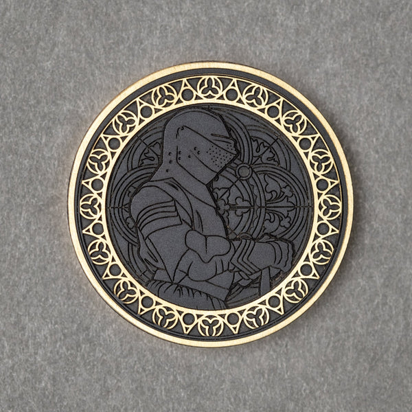 URBAN Castellan Challenge Coin - Brass - URBAN EDC®