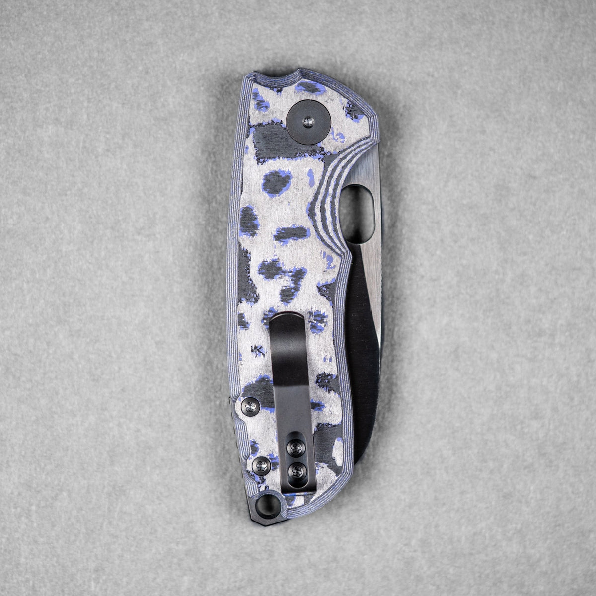 URBAN F5.5 - Belt Satin DLC Magnacut & Purple Flow Camo Carbon - URBAN EDC®
