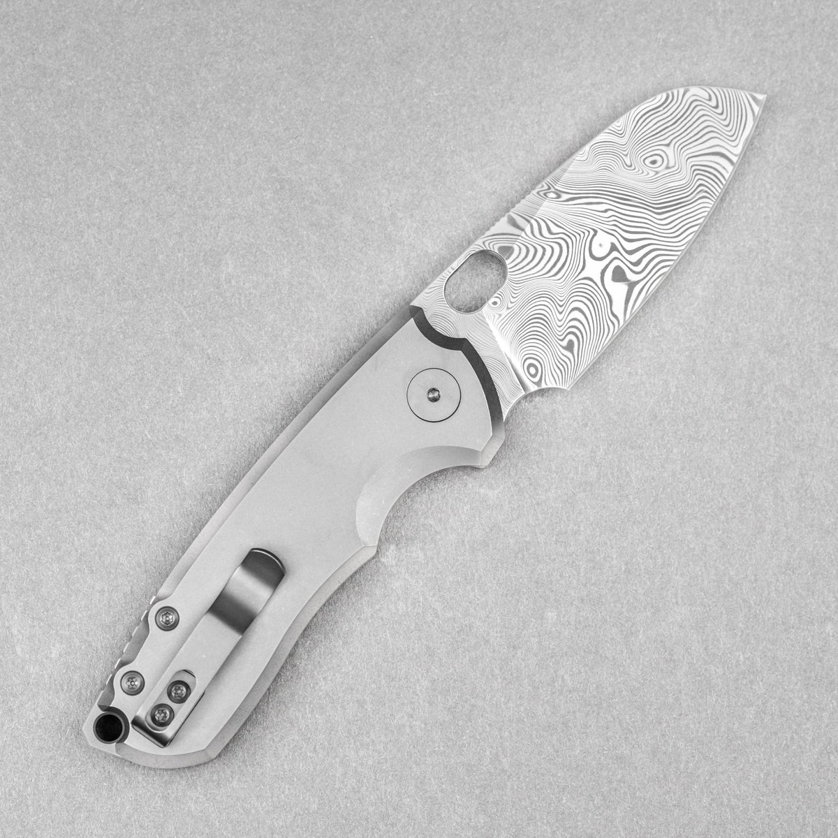 URBAN F5.5 - Bjorkman Twist Damasteel & Stonewashed Titanium - URBAN EDC®