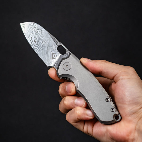 URBAN F5.5 - Bjorkman Twist Damasteel & Stonewashed Titanium - URBAN EDC®