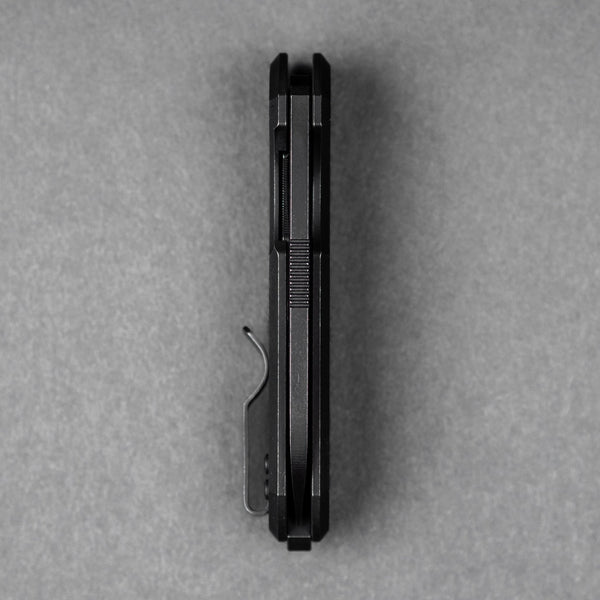URBAN F5.5 - Blackwashed Chaos Seigaiha Titanium w/ Blackwashed Magnacut - URBAN EDC®