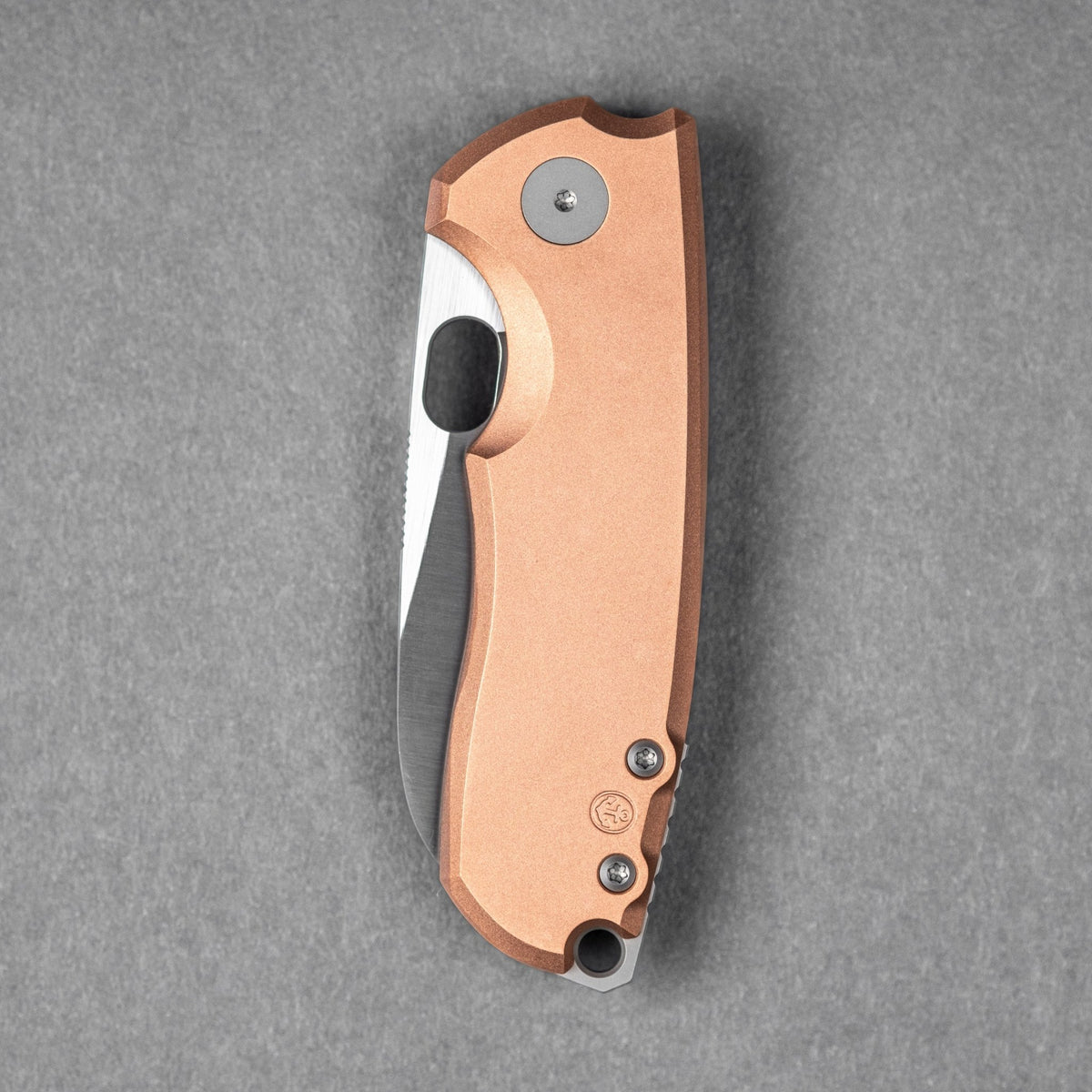 URBAN F5.5 - Blasted Copper w/ Anchor Stamp & Satin Magnacut - URBAN EDC®