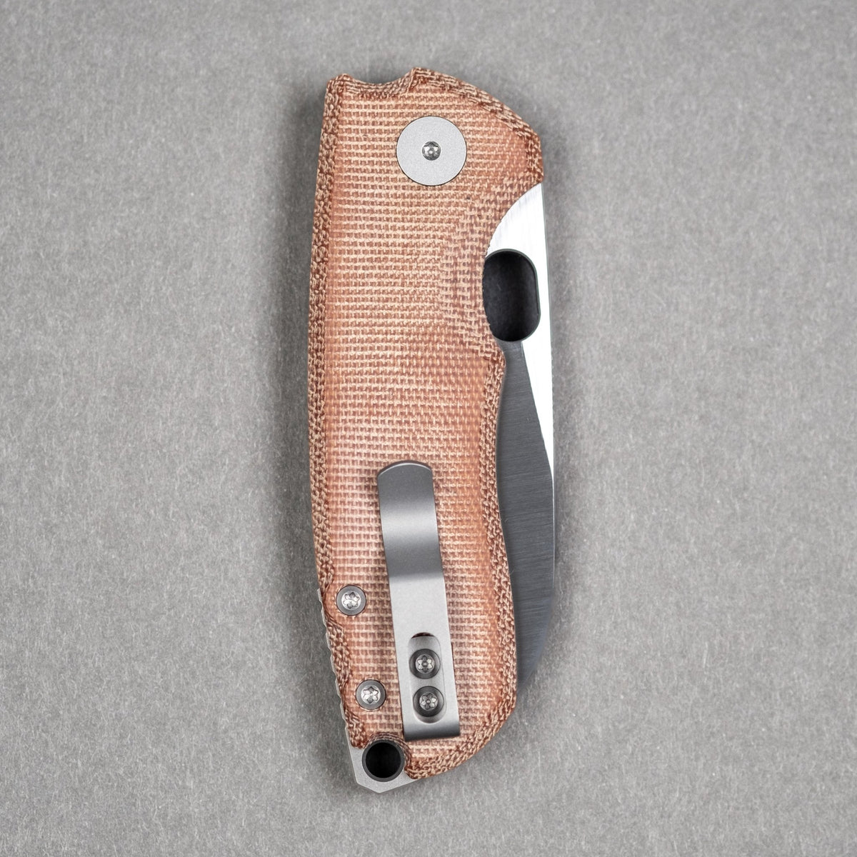 URBAN F5.5 - Brown Micarta & Satin Magnacut - URBAN EDC®