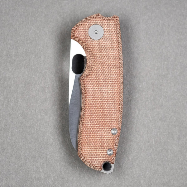 URBAN F5.5 - Brown Micarta & Satin Magnacut - URBAN EDC®