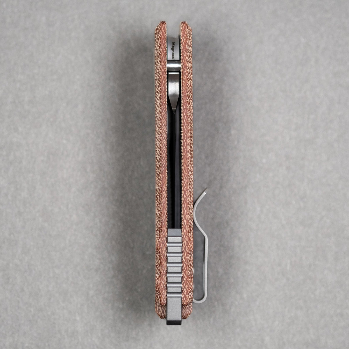 URBAN F5.5 - Brown Micarta & Satin Magnacut - URBAN EDC®