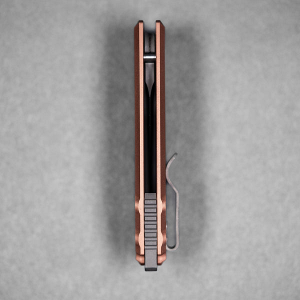URBAN F5.5 - Darkwashed Magnacut & Copper w/ Seigaiha Pattern - URBAN EDC®