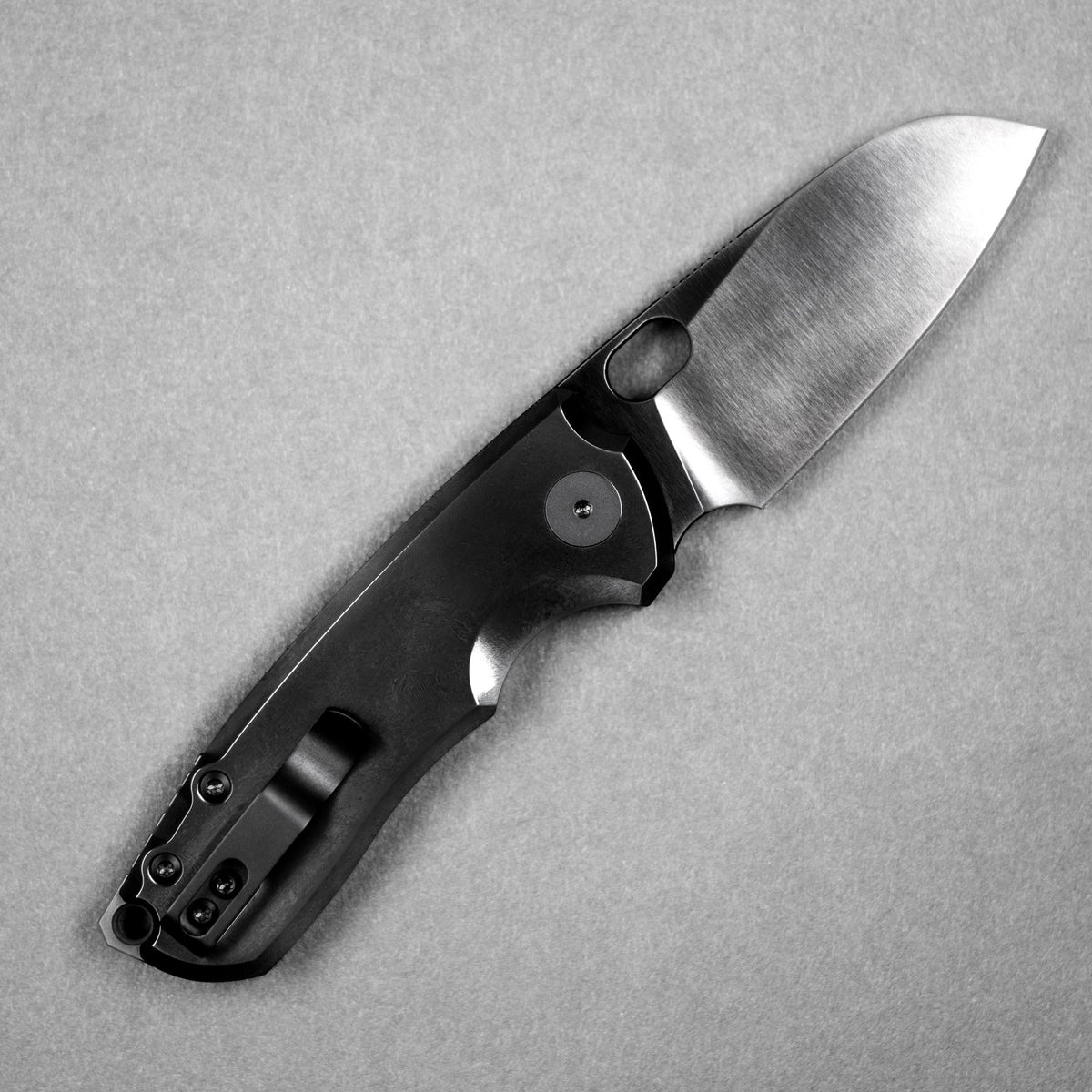 URBAN F5.5 - Polished Black DLC Magnacut & Polished Zirc w/ Zirc Backspacer - URBAN EDC®