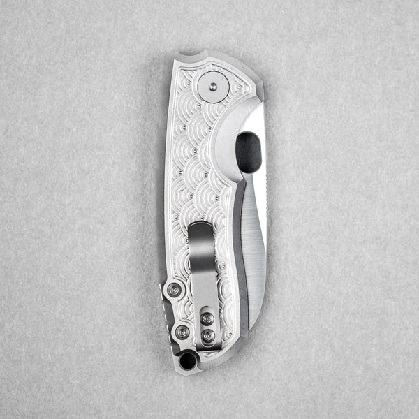 URBAN F5.5 - Satin Vanax & Stonewashed Titanium Seigaiha - URBAN EDC®