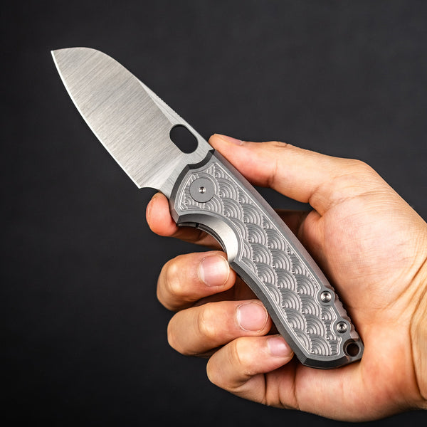 URBAN F5.5 - Satin Vanax & Stonewashed Titanium Seigaiha - URBAN EDC®