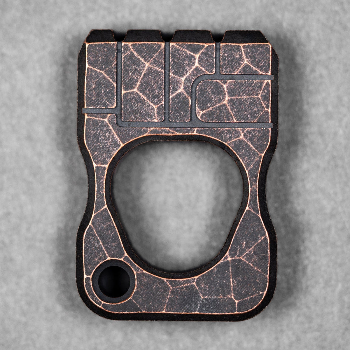 URBAN Fist Bump Bottle Opener - Antiqued Copper w/ Hammered Texture - URBAN EDC®