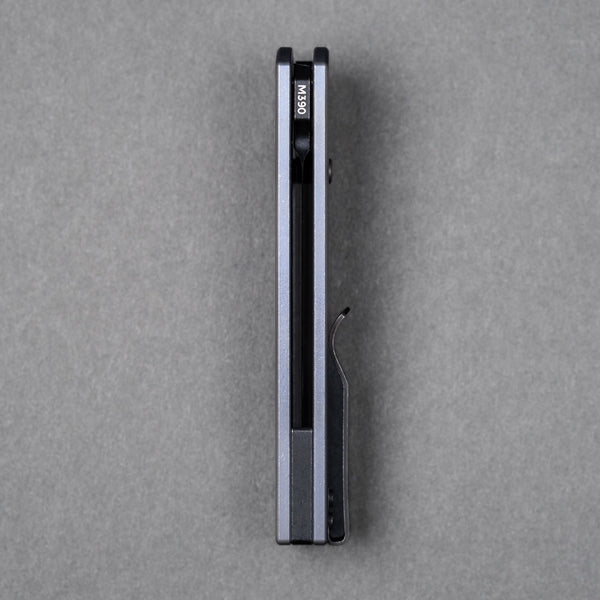 URBAN Miso - Blurple Titanium w/ Blackwashed Full Hollow M390 - URBAN EDC®