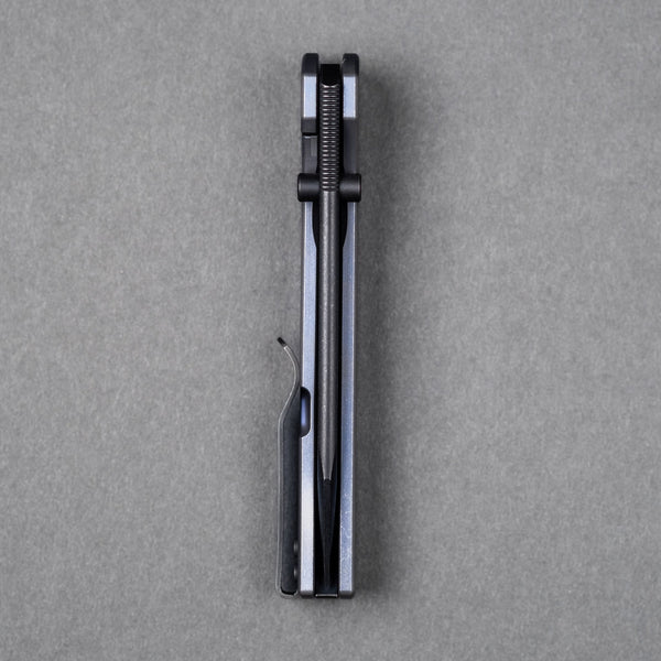 URBAN Miso - Blurple Titanium w/ Blackwashed Full Hollow M390 - URBAN EDC®