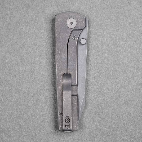 URBAN Miso - Darkwashed Titanium w/ Darkwashed Compound Hollow Magnacut - URBAN EDC®