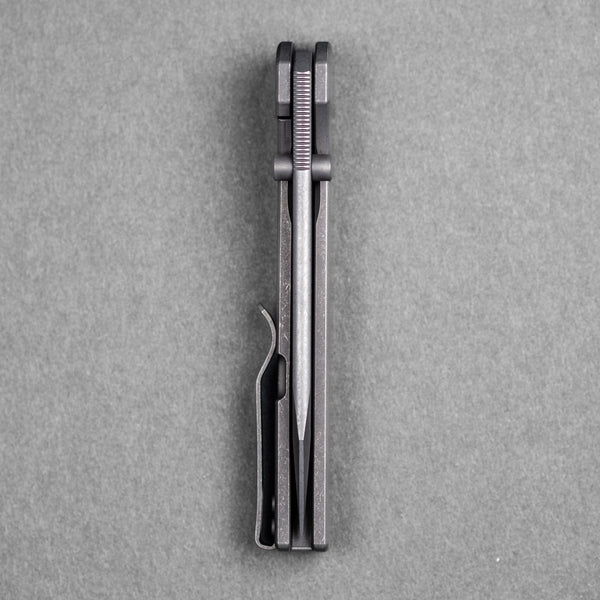 URBAN Miso - Darkwashed Titanium w/ Darkwashed Compound Hollow Magnacut - URBAN EDC®