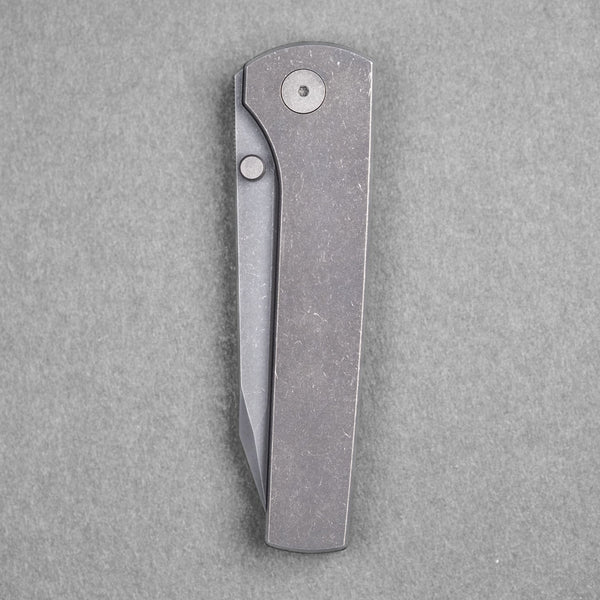 URBAN Miso - Darkwashed Titanium w/ Darkwashed Compound Hollow Magnacut - URBAN EDC®