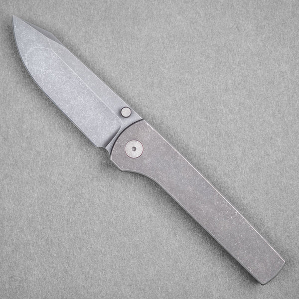 URBAN Miso - Darkwashed Titanium w/ Darkwashed Compound Hollow Magnacut - URBAN EDC®