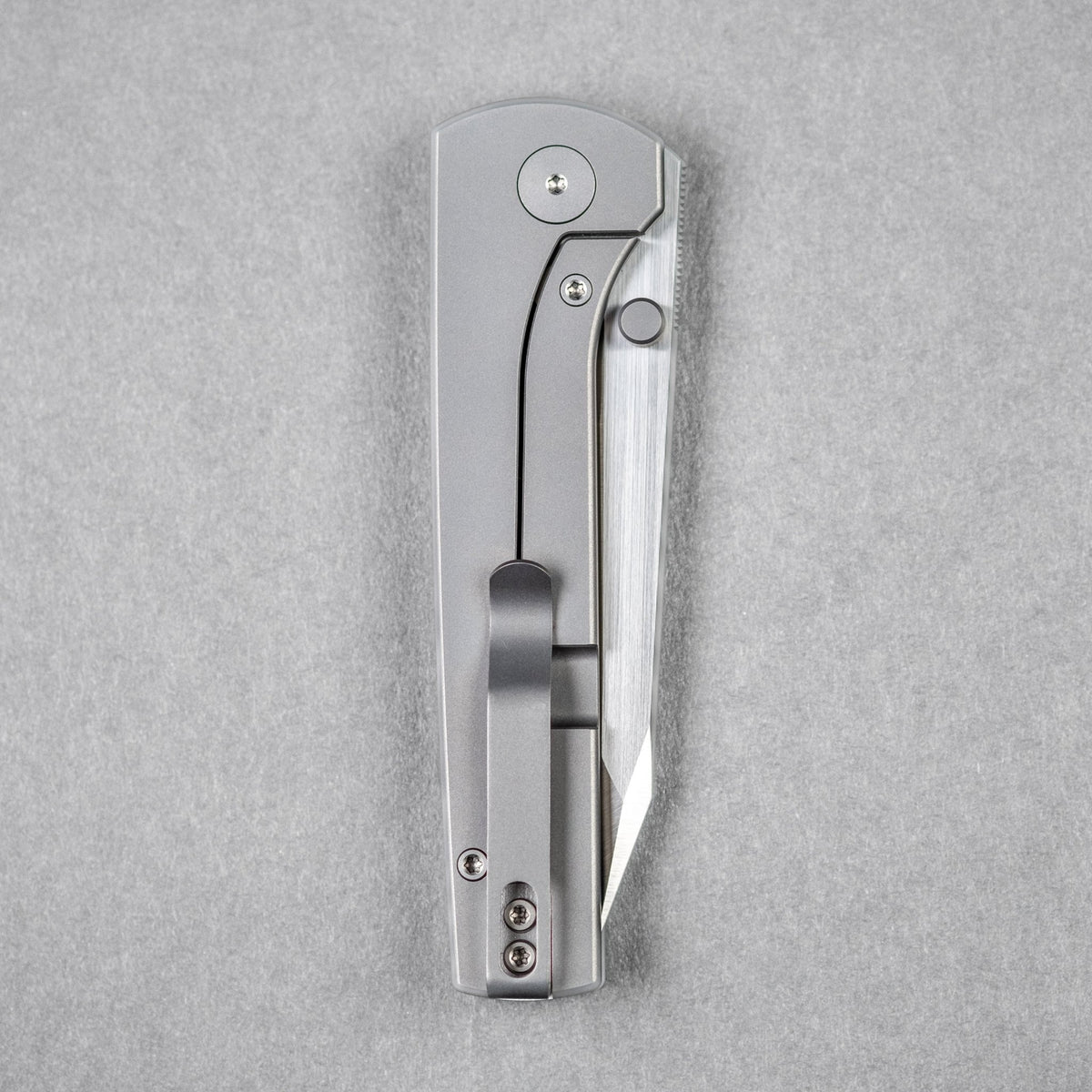URBAN Miso - Plain Jane Titanium w/ Compound Hollow M390 - URBAN EDC®