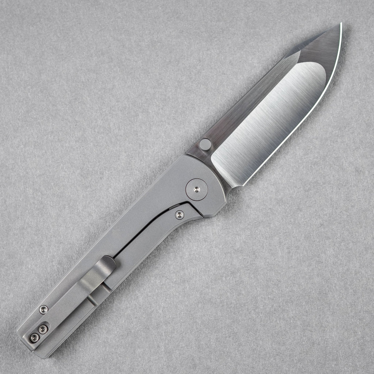 URBAN Miso - Plain Jane Titanium w/ Compound Hollow M390 - URBAN EDC®