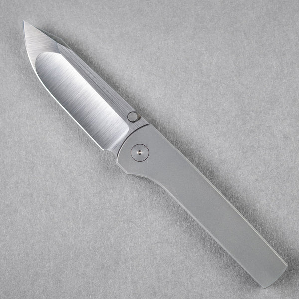 URBAN Miso - Plain Jane Titanium w/ Compound Hollow M390 - URBAN EDC®