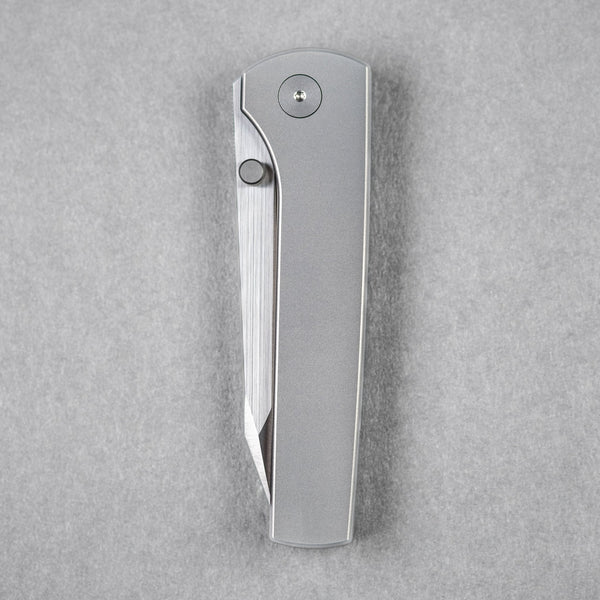 URBAN Miso - Plain Jane Titanium w/ Compound Hollow M390 - URBAN EDC®