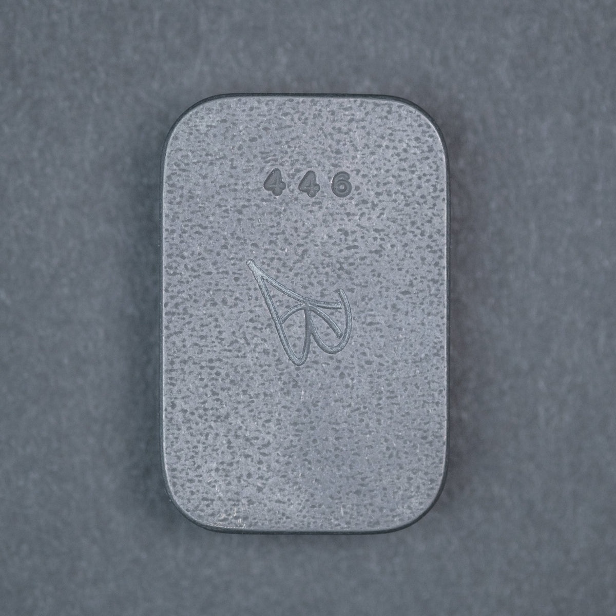Ben Krein Worry Stone - Zirc w/ Seigaiha V2 Engraving (Exclusive) - URBAN EDC®