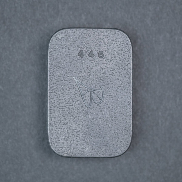 Ben Krein Worry Stone - Zirc w/ Seigaiha V2 Engraving (Exclusive) - URBAN EDC®