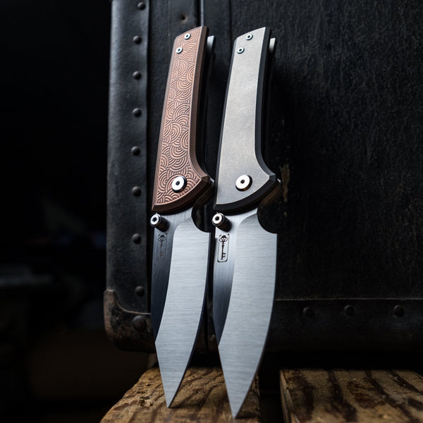 Chaves Knives Ultramar Scapegoat Street - Copper w/ WKRMN Seigaiha (Exclusive) - URBAN EDC®