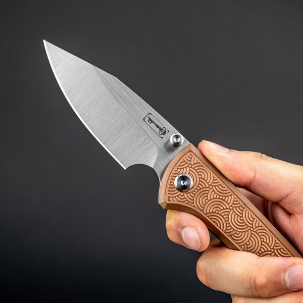 Chaves Knives Ultramar Scapegoat Street - Copper w/ WKRMN Seigaiha (Exclusive) - URBAN EDC®