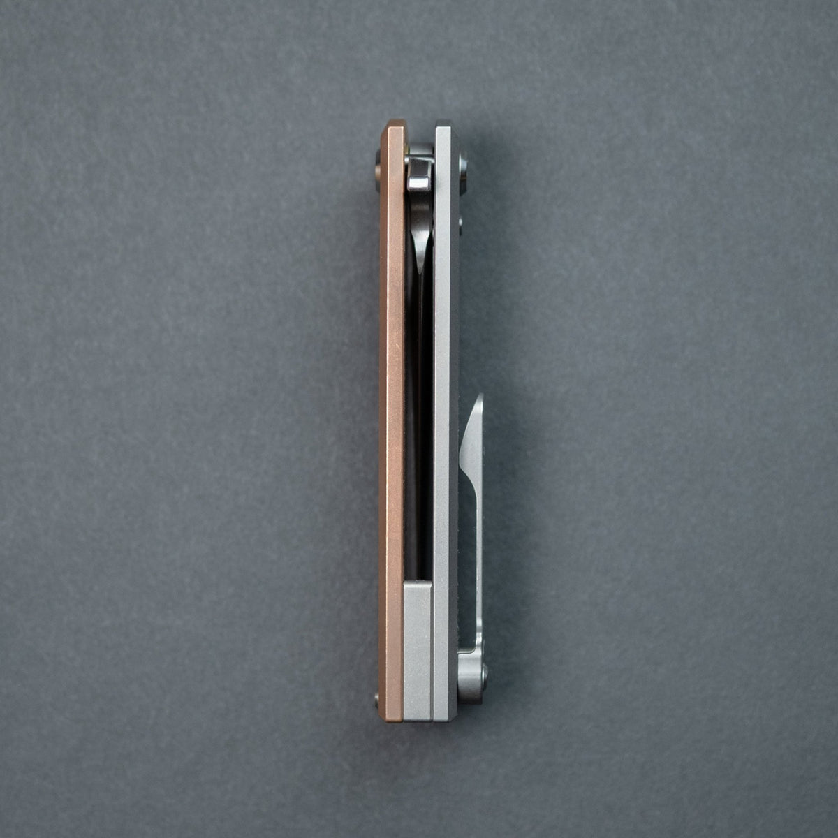 Chaves Sangre Street Wharncliffe - Copper & Titanium w/ Seigaiha Motif (Exclusive) - URBAN EDC®