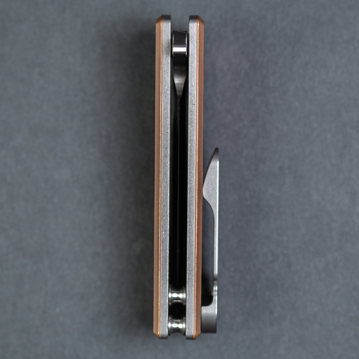 Chaves T.A.K Flipper - Seigaiha Engraved Copper (Exclusive) - URBAN EDC®