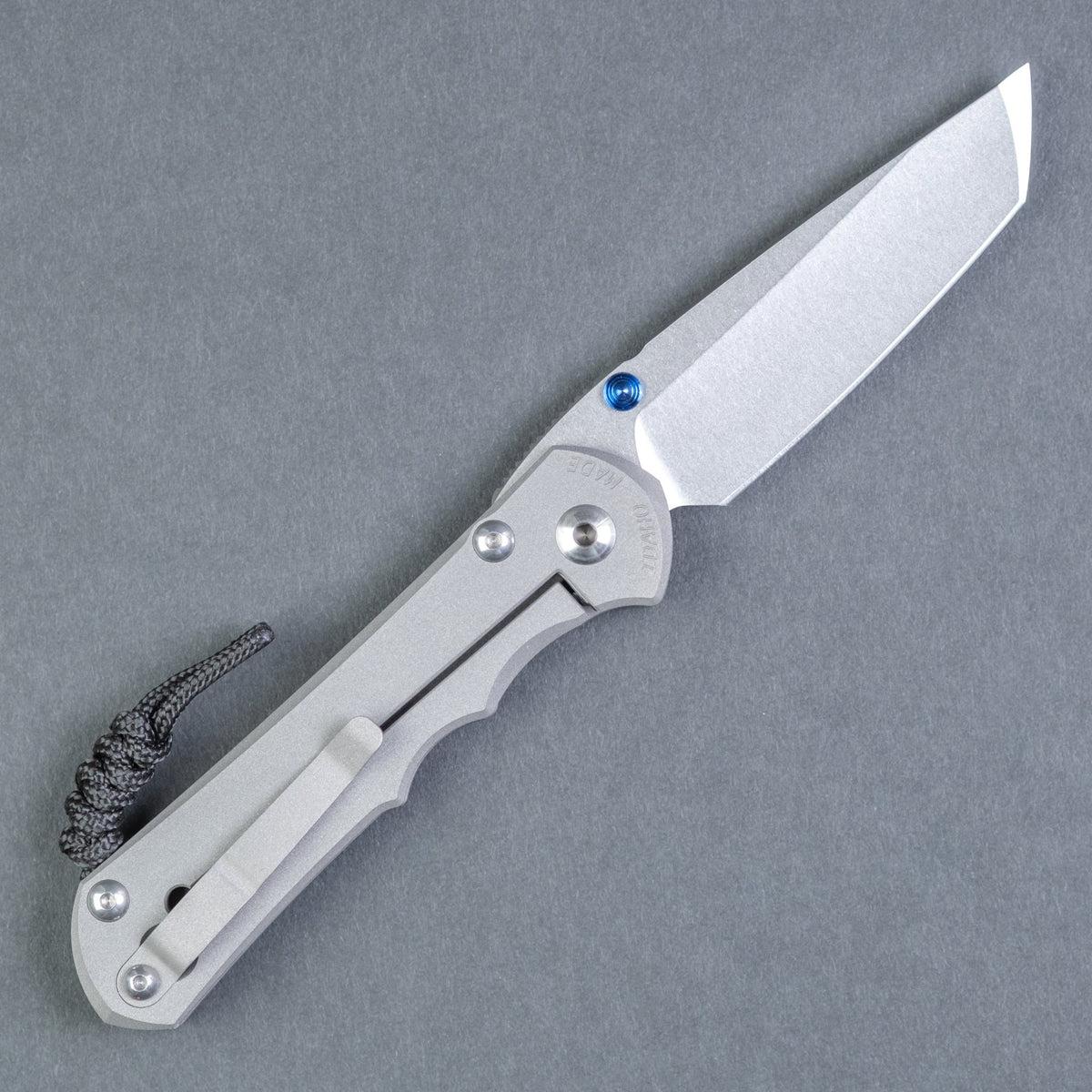 Chris Reeve Large Inkosi Tanto - Titanium & S35VN - URBAN EDC®