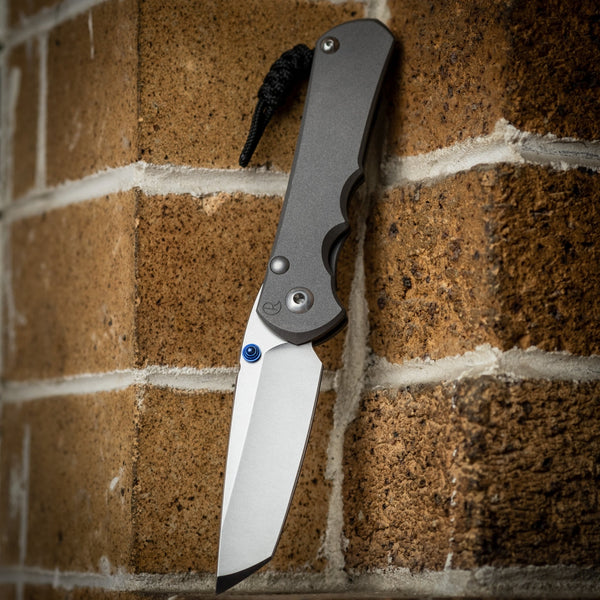 Chris Reeve Large Inkosi Tanto - Titanium & S35VN - URBAN EDC®