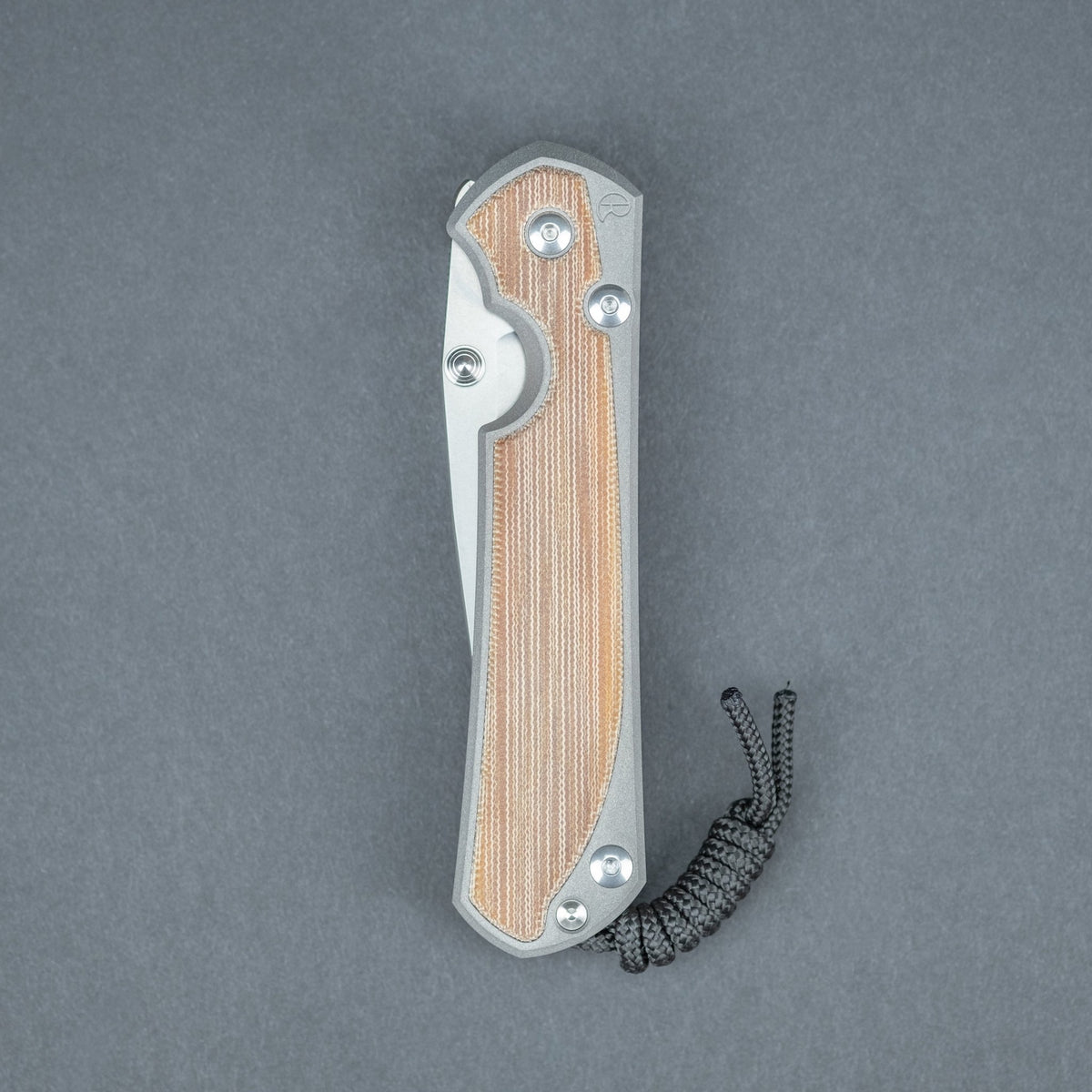Chris Reeve Large Sebenza 31 - S45VN Drop Point Blade w/ Natural Micarta Inlay - URBAN EDC®