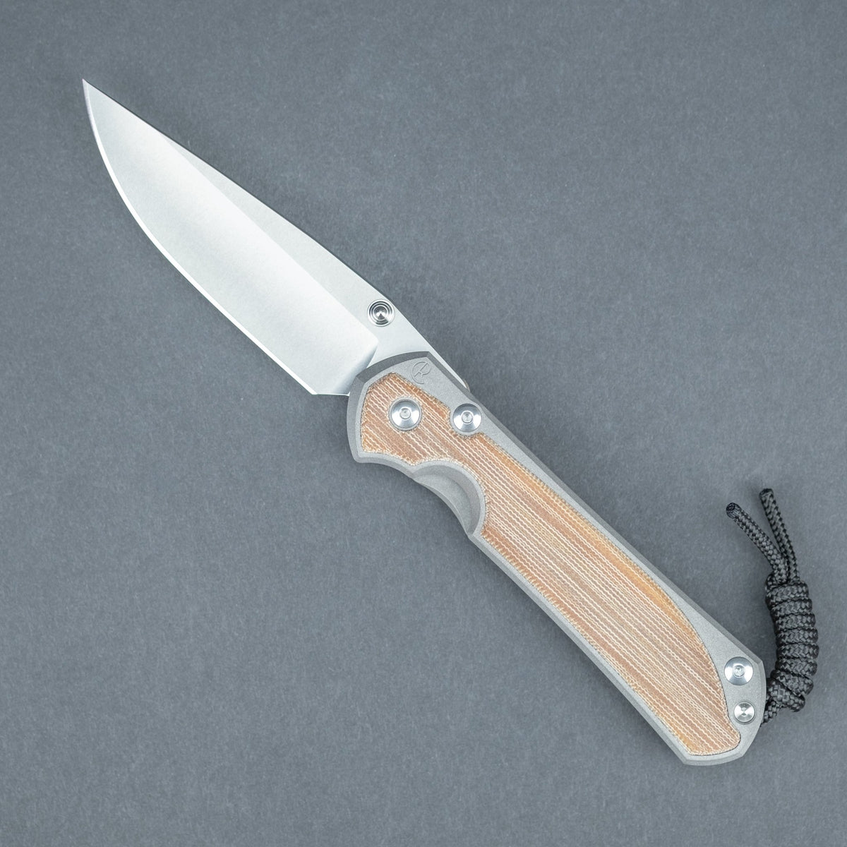 Chris Reeve Large Sebenza 31 - S45VN Drop Point Blade w/ Natural Micarta Inlay - URBAN EDC®