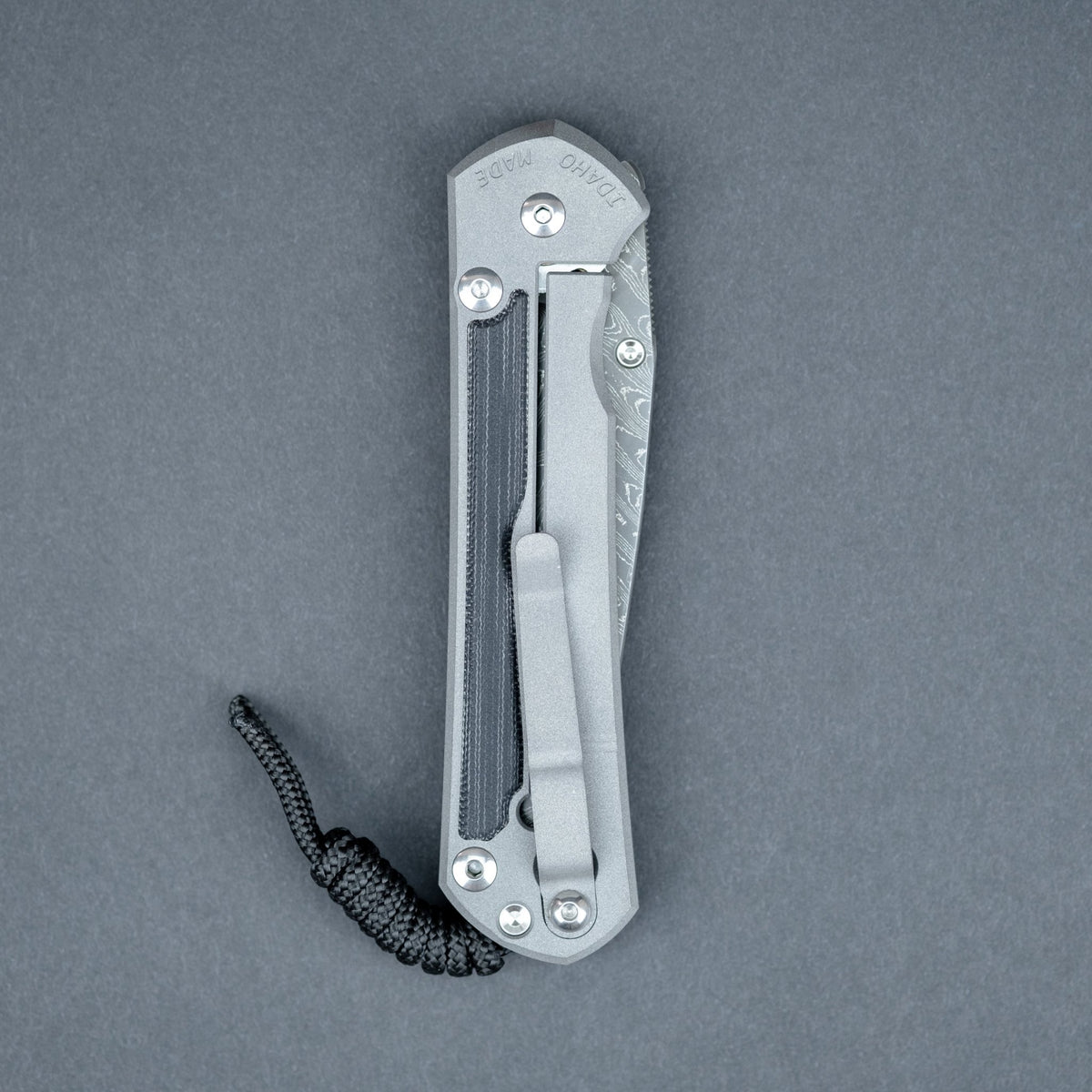 Chris Reeve Large Sebenza 31 w/ Black Micarta Inlay & Boomerang Damascus - URBAN EDC®
