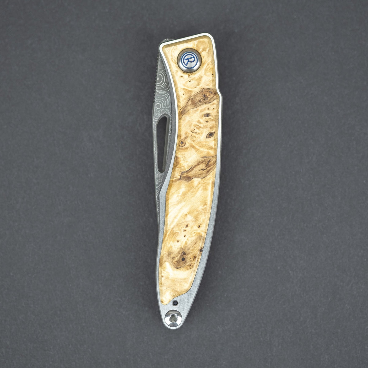 Chris Reeve Mnandi - Box Elder & Raindrop Damascus - URBAN EDC®