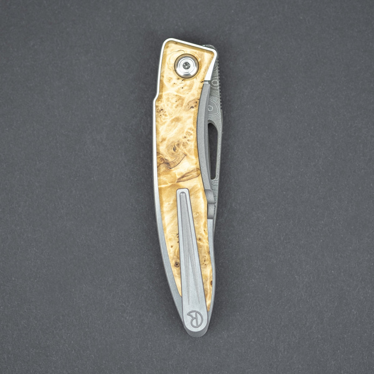 Chris Reeve Mnandi - Box Elder & Raindrop Damascus - URBAN EDC®