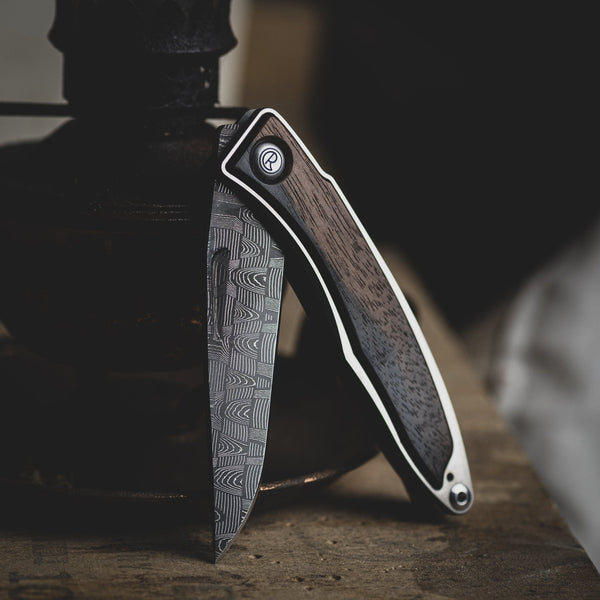 Chris Reeve Mnandi - Macassar Ebony & Basketweave Damascus - URBAN EDC®