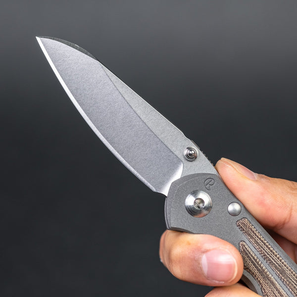 Chris Reeve Small Inkosi Insingo - Natural Canvas Micarta - URBAN EDC®